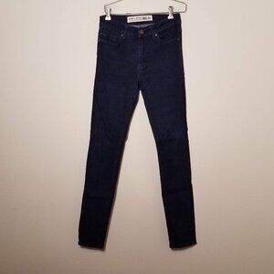 Barbell Jeans Women's 26 Dark Wash Denim Style D027